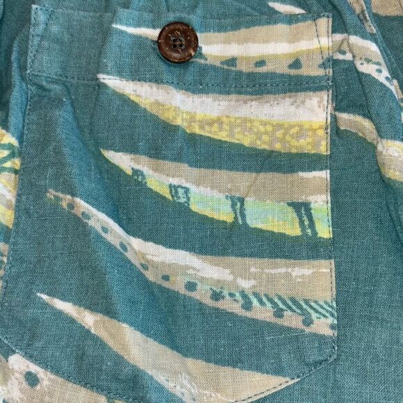 Patagonia Garden Island Palms of my Heart blue shorts XS - Picture 5 of 8